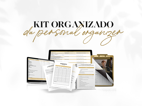 Capa do Curso Kit Organizado da Personal Organizer