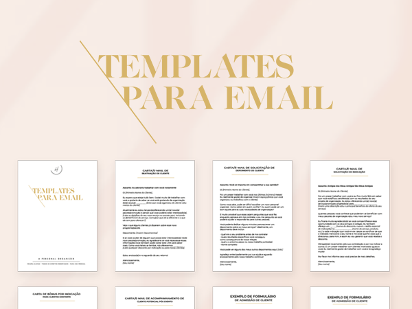 Capa do Curso Templates de Email de Atendimento ao Cliente