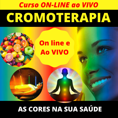 Capa do Curso Curso de Cromoterapia On Line Ao Vivo